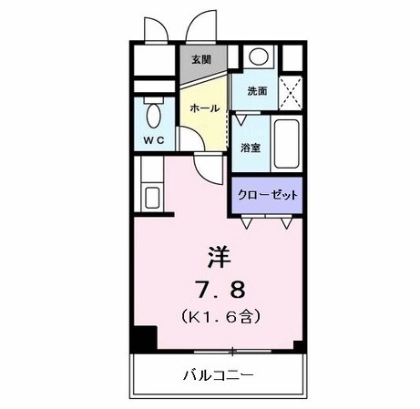 インビック拝島の物件間取画像